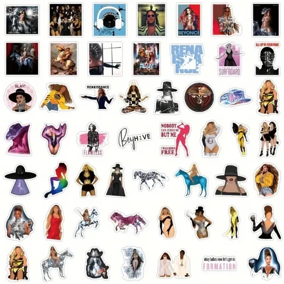 50pc Beyoncé Renaissance Sticker Pack - Picture 3 of 6